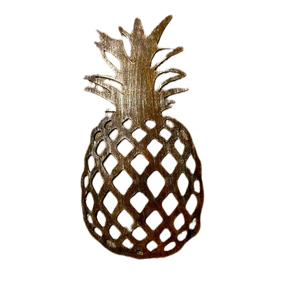 Brown Tin Pineapple